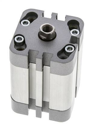 ISO 21287 Einfachwirkender Kompaktzylinder 32-25mm - Magnetisch