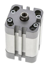 ISO 21287 Einfachwirkender Kompaktzylinder 32-25mm - Magnetisch