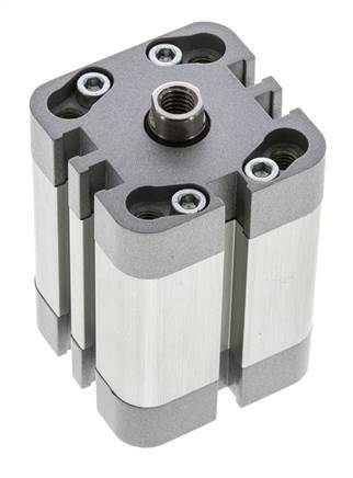 ISO 21287 Einfachwirkender Kompaktzylinder 32-25mm - Magnetisch