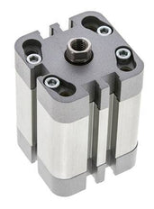 ISO 21287 Einfachwirkender Kompaktzylinder 32-25mm - Magnetisch