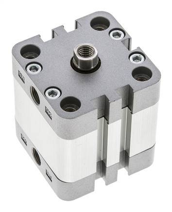 ISO 21287 Einfachwirkender Kompaktzylinder 40-15mm - Magnetisch