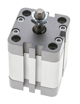 ISO 21287 Kompakter einfachwirkender Zylinder 40-25mm - Magnetisch - Stange mit Außengewinde