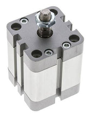 ISO 21287 Kompakter einfachwirkender Zylinder 40-25mm - Magnetisch - Stange mit Außengewinde