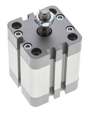 ISO 21287 Kompakter einfachwirkender Zylinder 40-25mm - Magnetisch - Stange mit Außengewinde