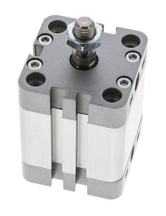 ISO 21287 Kompakter einfachwirkender Zylinder 40-25mm - Magnetisch - Stange mit Außengewinde