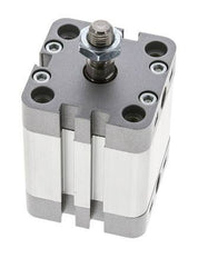 ISO 21287 Kompakter einfachwirkender Zylinder 40-25mm - Magnetisch - Stange mit Außengewinde
