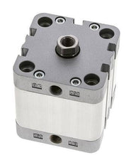 ISO 21287 Einfachwirkender Kompaktzylinder 50-25mm - Magnetisch