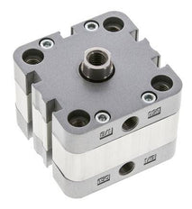 ISO 21287 Einfachwirkender Kompaktzylinder 50-5mm - magnetisch