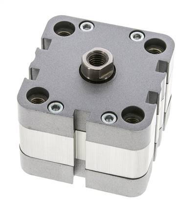 ISO 21287 Einfachwirkender Kompaktzylinder 50-5mm - magnetisch