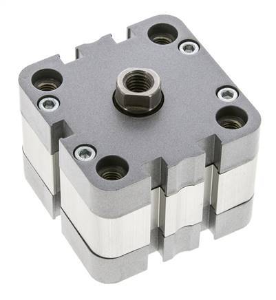 ISO 21287 Einfachwirkender Kompaktzylinder 50-5mm - magnetisch