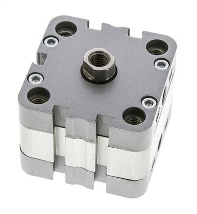 ISO 21287 Einfachwirkender Kompaktzylinder 50-5mm - magnetisch