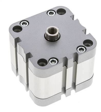 ISO 21287 Einfachwirkender Kompaktzylinder 63-15mm - Magnetisch