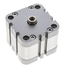 ISO 21287 Einfachwirkender Kompaktzylinder 63-15mm - Magnetisch