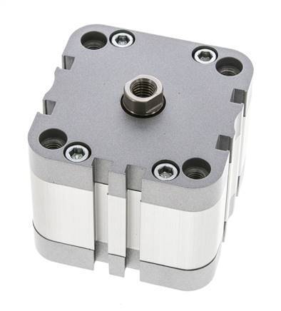 ISO 21287 Einfachwirkender Kompaktzylinder 63-15mm - Magnetisch