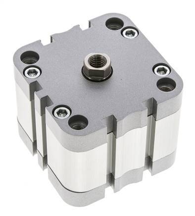 ISO 21287 Einfachwirkender Kompaktzylinder 63-15mm - Magnetisch