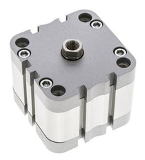 ISO 21287 Einfachwirkender Kompaktzylinder 63-15mm - Magnetisch