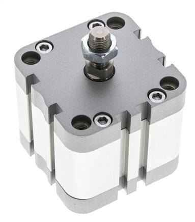 ISO 21287 Compact Single Acting Cylinder 63-20mm - Magnetic - Male Rod