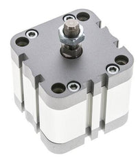 ISO 21287 Compact Single Acting Cylinder 63-20mm - Magnetic - Male Rod