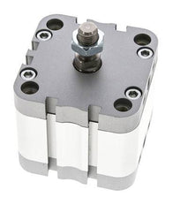 ISO 21287 Einfachwirkender Kompaktzylinder 63-20mm - Magnetisch - Stangengriff