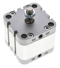 ISO 21287 Einfachwirkender Kompaktzylinder 63-20mm - Magnetisch - Stangengriff