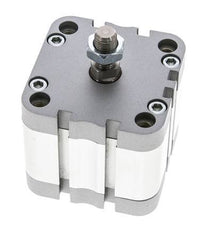 ISO 21287 Einfachwirkender Kompaktzylinder 63-20mm - Magnetisch - Stangengriff
