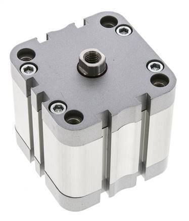 ISO 21287 Einfachwirkender Kompaktzylinder 63-25mm - Magnetisch