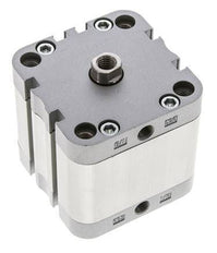 ISO 21287 Einfachwirkender Kompaktzylinder 63-25mm - Magnetisch