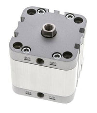 ISO 21287 Einfachwirkender Kompaktzylinder 63-25mm - Magnetisch