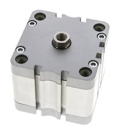 ISO 21287 Einfachwirkender Kompaktzylinder 80-25mm - Magnetisch