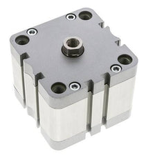ISO 21287 Einfachwirkender Kompaktzylinder 80-25mm - Magnetisch