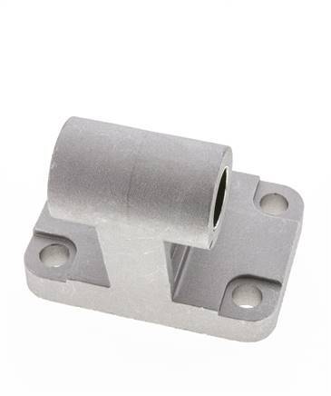 Gabelzapfen rechtwinklig 125 mm ISO 15552 Aluminium