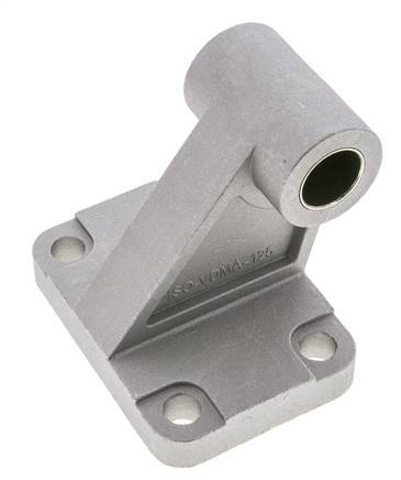 Gabelzapfen rechtwinklig 125 mm ISO 15552 Aluminium