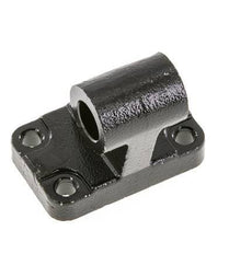 Gabelzapfen rechtwinklig 40 mm ISO 15552 ISO 21287 Brünierter Stahl