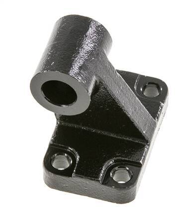 Gabelzapfen rechtwinklig 40 mm ISO 15552 ISO 21287 Brünierter Stahl