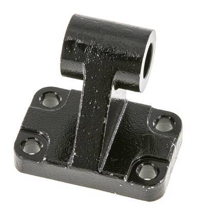 Gabelzapfen rechtwinklig 40 mm ISO 15552 ISO 21287 Brünierter Stahl