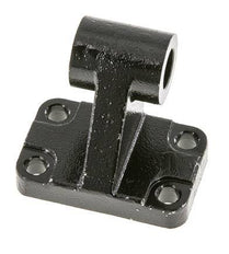 Gabelzapfen rechtwinklig 40 mm ISO 15552 ISO 21287 Brünierter Stahl