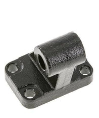 Gabelzapfen rechtwinklig 50 mm ISO 15552 ISO 21287 Brünierter Stahl