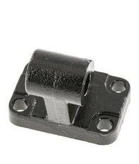 Gabelzapfen rechtwinklig 50 mm ISO 15552 ISO 21287 Brünierter Stahl