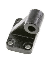 Gabelzapfen rechtwinklig 50 mm ISO 15552 ISO 21287 Brünierter Stahl