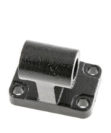 Gabelzapfen rechtwinklig 63 mm ISO 15552 ISO 21287 Brünierter Stahl