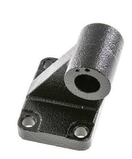 Gabelzapfen rechtwinklig 63 mm ISO 15552 ISO 21287 Brünierter Stahl