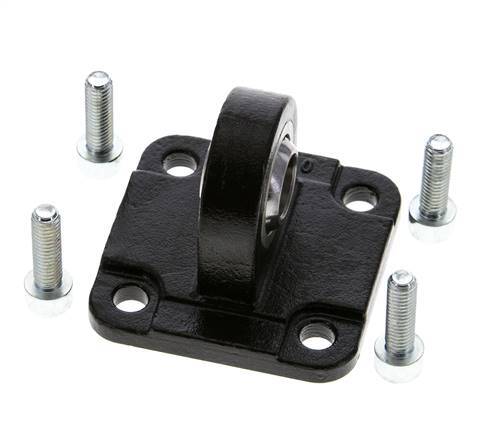 Clevis Spherical Male 40 mm ISO 15552 ISO 21287 Burnished steel