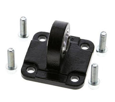 Clevis Spherical Male 40 mm ISO 15552 ISO 21287 Burnished steel