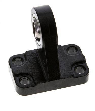 Clevis Spherical Male Right-Angled 32 mm ISO 15552 and 21287 Steel