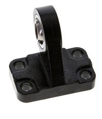 Clevis Spherical Male Right-Angled 32 mm ISO 15552 and 21287 Steel