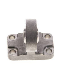 Sphärischer Gabelkopf rechtwinklig 40 mm ISO 15552 und 21287 Edelstahl 316 (1.4401)