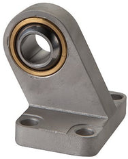 Sphärischer Gabelkopf rechtwinklig 50 mm ISO 15552 und 21287 Stahl