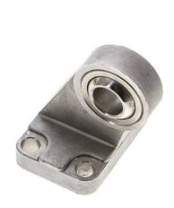 Sphärischer Gabelkopf rechtwinklig 50 mm ISO 15552 und 21287 Edelstahl 316 (1.4401)