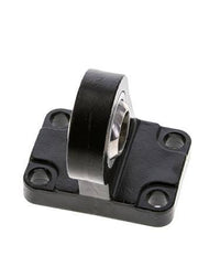 Sphärischer Gabelkopf rechtwinklig 63 mm ISO 15552 und 21287 Stahl