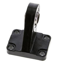 Sphärischer Gabelkopf rechtwinklig 63 mm ISO 15552 und 21287 Stahl